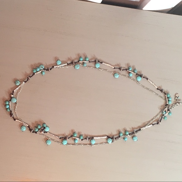 Lucky Brand mixed-media necklace. ~Like New~ - Picture 5 of 5